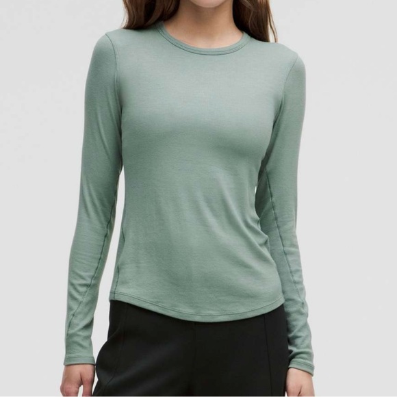 lululemon athletica Tops - NWT Women's Lululemon Hold Tight Long Sleeve Top Everyday Lux Modern Classic